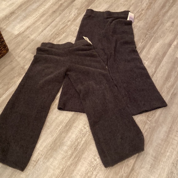 Women's Cozy Feather Yarn Wide Leg Pants -
Stars Abover Charcoal Gray - Picture 5 of 5